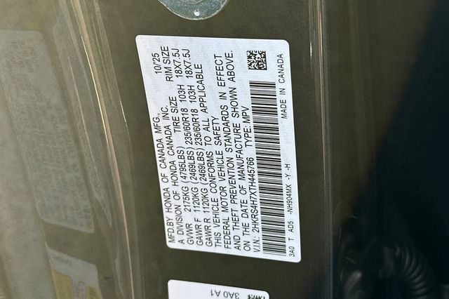 2026 Honda CR-V EX-L