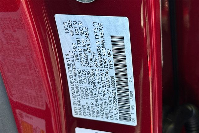 2026 Honda CR-V Hybrid Sport-L 2026 Honda CR-V Hybrid Sport-L