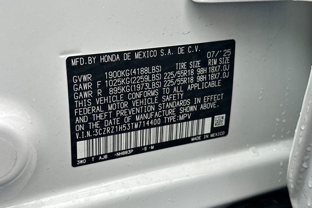 2026 Honda HR-V Sport 2026 Honda HR-V Sport