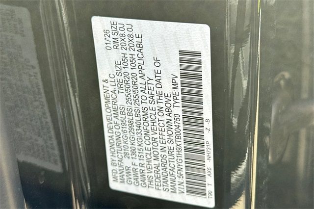 2026 Honda Pilot Black Edition