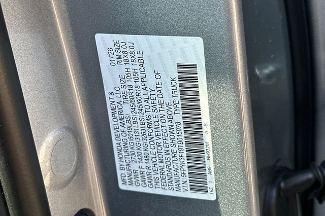 2026 Honda Ridgeline Sport 2026 Honda Ridgeline Sport