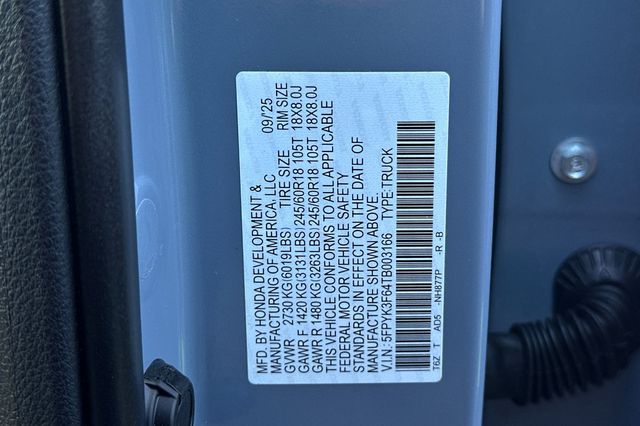 2026 Honda Ridgeline TrailSport 2026 Honda Ridgeline TrailSport