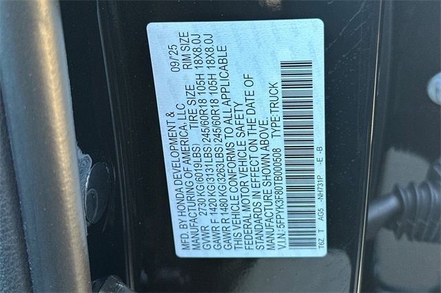 2026 Honda Ridgeline Black Edition 2026 Honda Ridgeline Black Edition