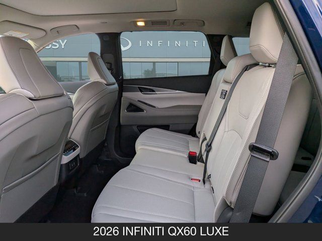 2026 INFINITI QX60 LUXE 2026 INFINITI QX60 LUXE