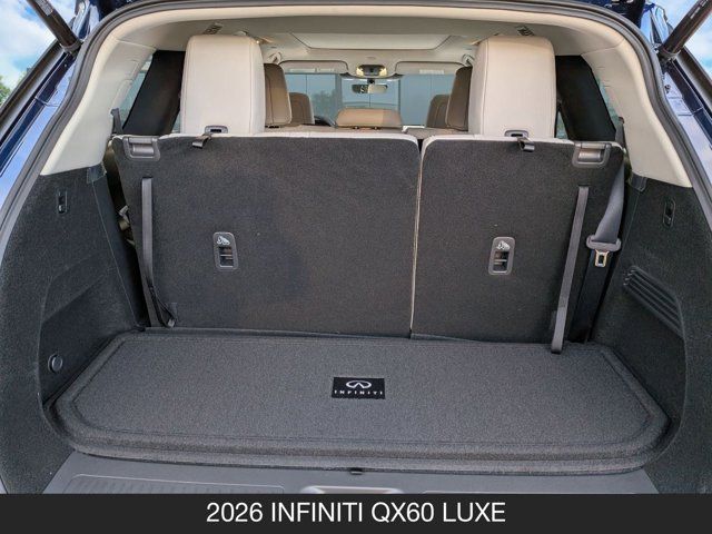 2026 INFINITI QX60 LUXE 2026 INFINITI QX60 LUXE