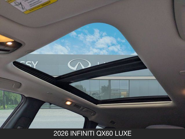 2026 INFINITI QX60 LUXE
