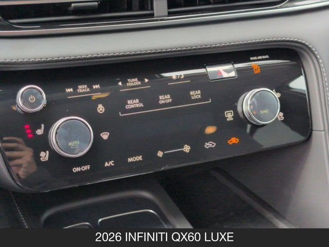 2026 INFINITI QX60 LUXE