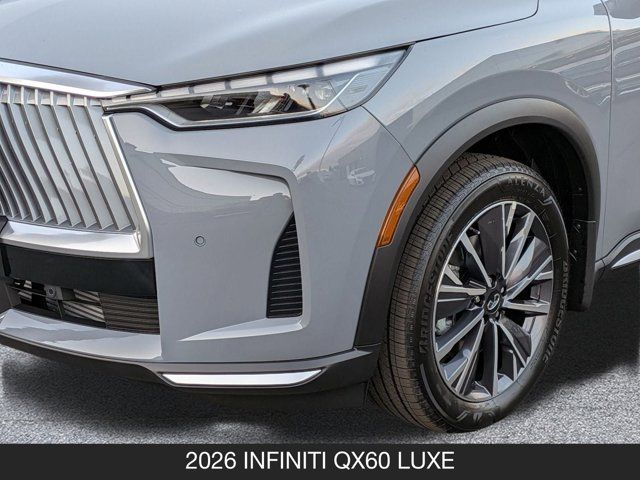 2026 INFINITI QX60 LUXE 2026 INFINITI QX60 LUXE