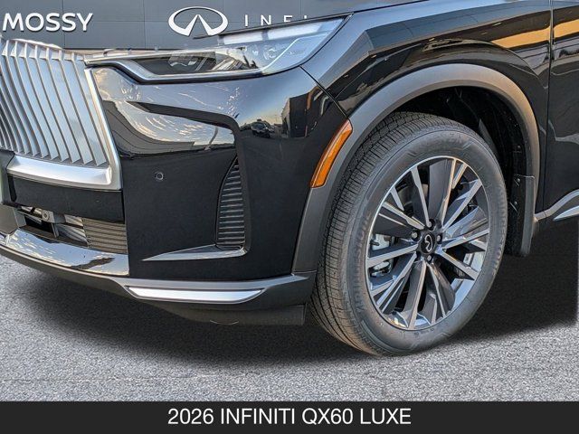 2026 INFINITI QX60 LUXE 2026 INFINITI QX60 LUXE