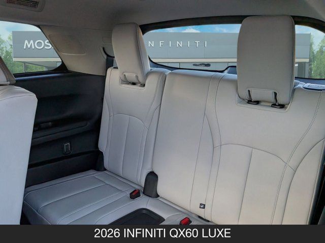 2026 INFINITI QX60 LUXE 2026 INFINITI QX60 LUXE