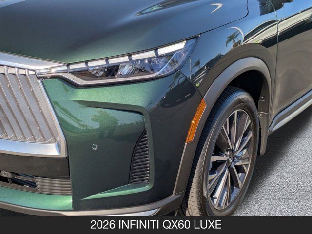 2026 INFINITI QX60 LUXE 2026 INFINITI QX60 LUXE