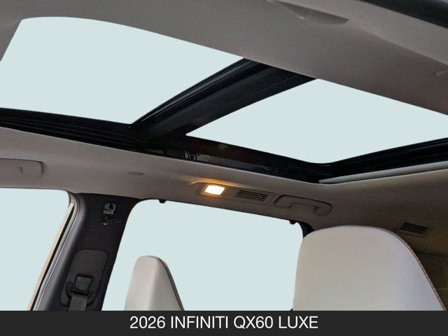 2026 INFINITI QX60 LUXE