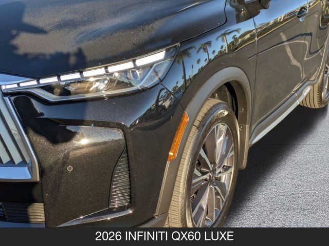 2026 INFINITI QX60 LUXE 2026 INFINITI QX60 LUXE