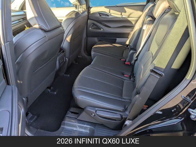 2026 INFINITI QX60 LUXE 2026 INFINITI QX60 LUXE