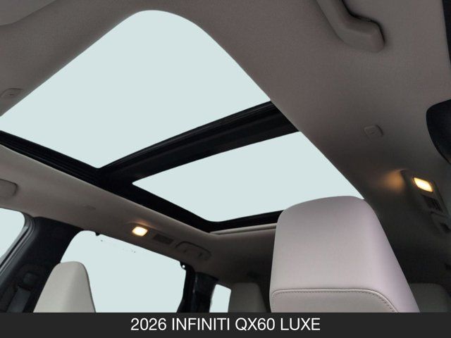 2026 INFINITI QX60 LUXE