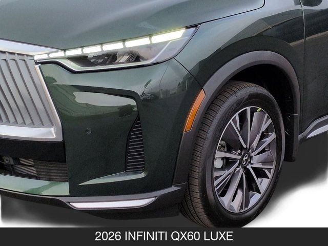 2026 INFINITI QX60 LUXE 2026 INFINITI QX60 LUXE