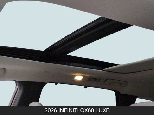 2026 INFINITI QX60 LUXE 2026 INFINITI QX60 LUXE