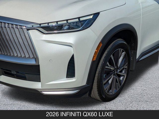 2026 INFINITI QX60 LUXE 2026 INFINITI QX60 LUXE