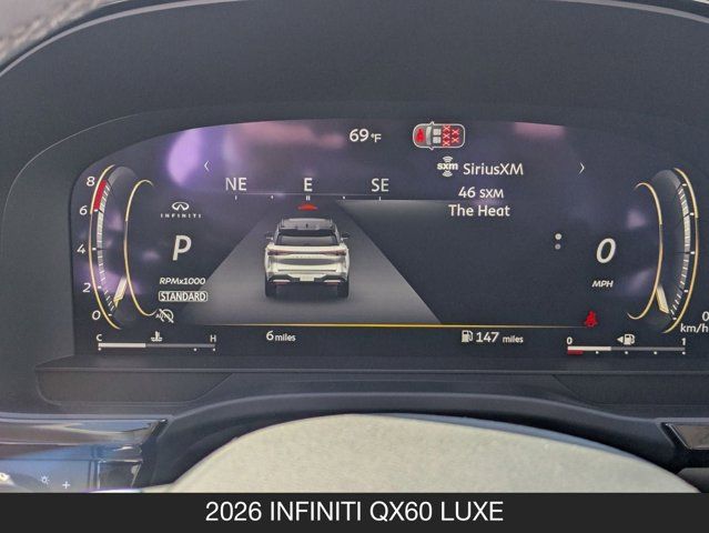 2026 INFINITI QX60 LUXE 2026 INFINITI QX60 LUXE