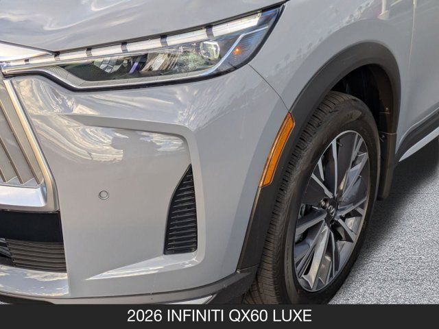 2026 INFINITI QX60 LUXE 2026 INFINITI QX60 LUXE