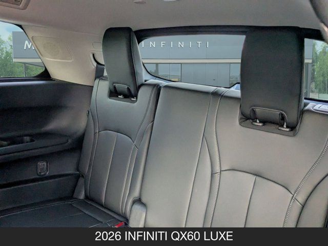 2026 INFINITI QX60 LUXE 2026 INFINITI QX60 LUXE