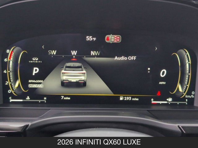 2026 INFINITI QX60 LUXE
