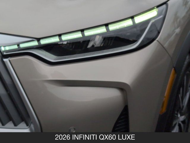 2026 INFINITI QX60 LUXE