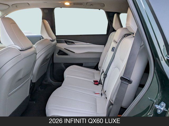 2026 INFINITI QX60 LUXE