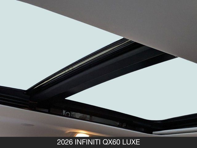 2026 INFINITI QX60 LUXE