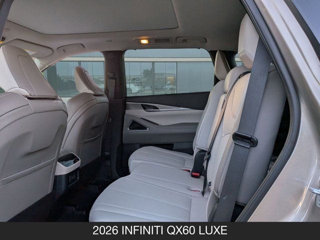 2026 INFINITI QX60 LUXE 2026 INFINITI QX60 LUXE