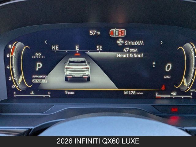2026 INFINITI QX60 LUXE 2026 INFINITI QX60 LUXE