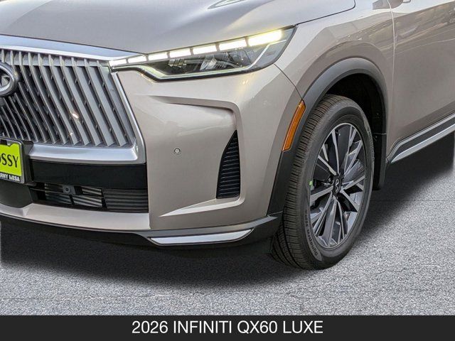 2026 INFINITI QX60 LUXE 2026 INFINITI QX60 LUXE