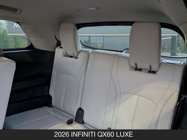 2026 INFINITI QX60 LUXE 2026 INFINITI QX60 LUXE