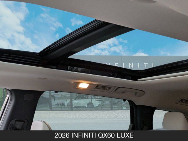 2026 INFINITI QX60 LUXE 2026 INFINITI QX60 LUXE