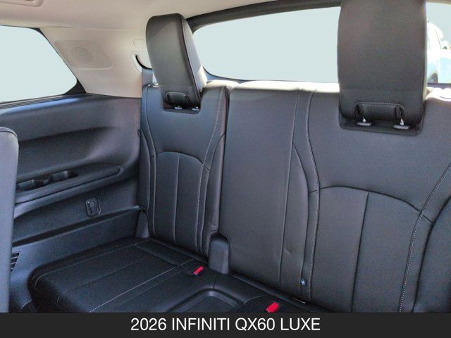 2026 INFINITI QX60 LUXE 2026 INFINITI QX60 LUXE