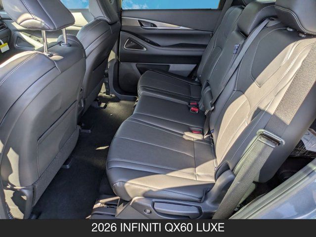 2026 INFINITI QX60 LUXE 2026 INFINITI QX60 LUXE