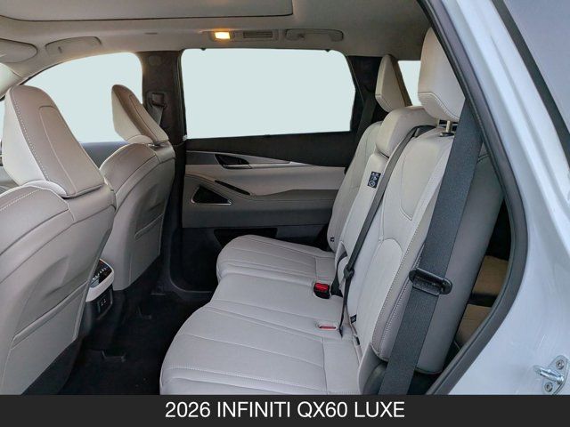 2026 INFINITI QX60 LUXE