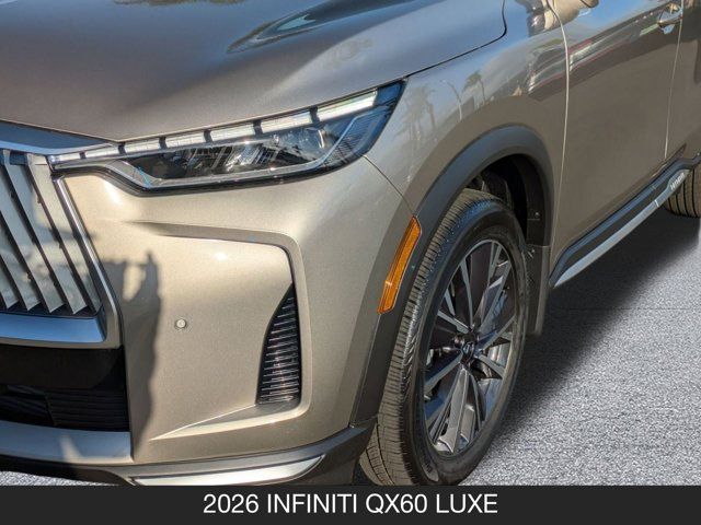2026 INFINITI QX60 LUXE 2026 INFINITI QX60 LUXE