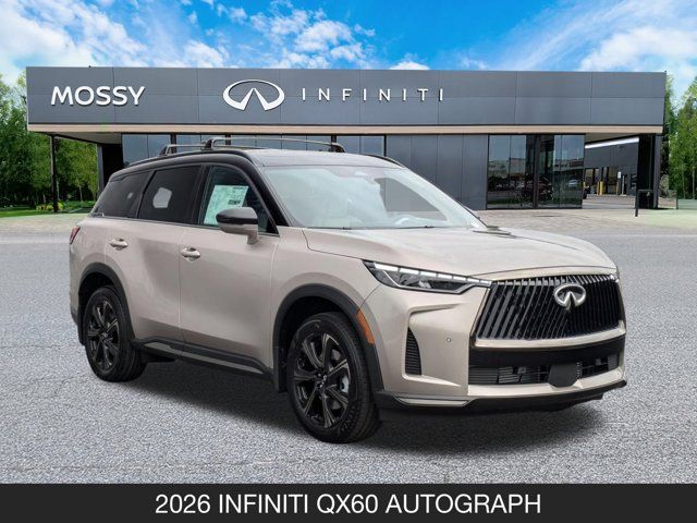 2026 INFINITI QX60 AUTOGRAPH 2026 INFINITI QX60 AUTOGRAPH
