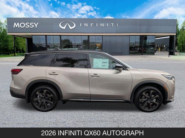 2026 INFINITI QX60 AUTOGRAPH 2026 INFINITI QX60 AUTOGRAPH