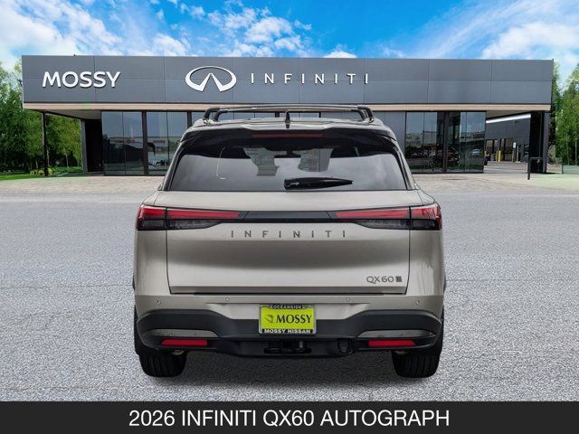 2026 INFINITI QX60 AUTOGRAPH 2026 INFINITI QX60 AUTOGRAPH