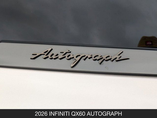 2026 INFINITI QX60 AUTOGRAPH 2026 INFINITI QX60 AUTOGRAPH