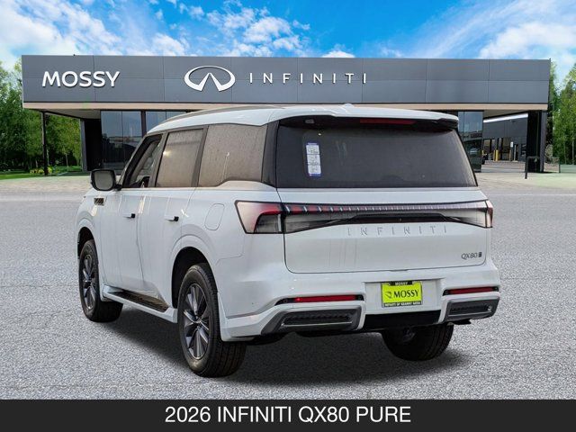 2026 INFINITI QX80 PURE 2026 INFINITI QX80 PURE