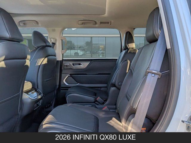 2026 INFINITI QX80 LUXE 2026 INFINITI QX80 LUXE