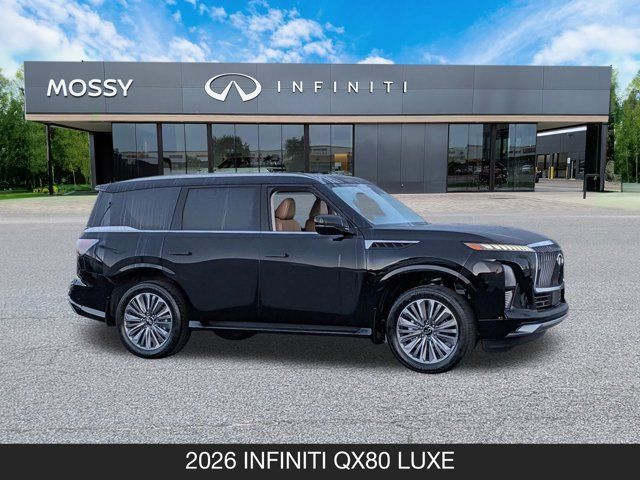 2026 INFINITI QX80 LUXE 2026 INFINITI QX80 LUXE