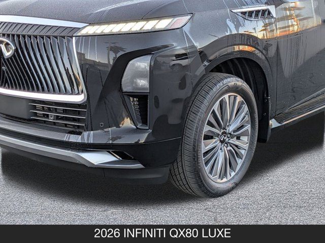 2026 INFINITI QX80 LUXE 2026 INFINITI QX80 LUXE