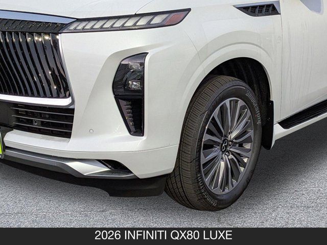 2026 INFINITI QX80 LUXE 2026 INFINITI QX80 LUXE