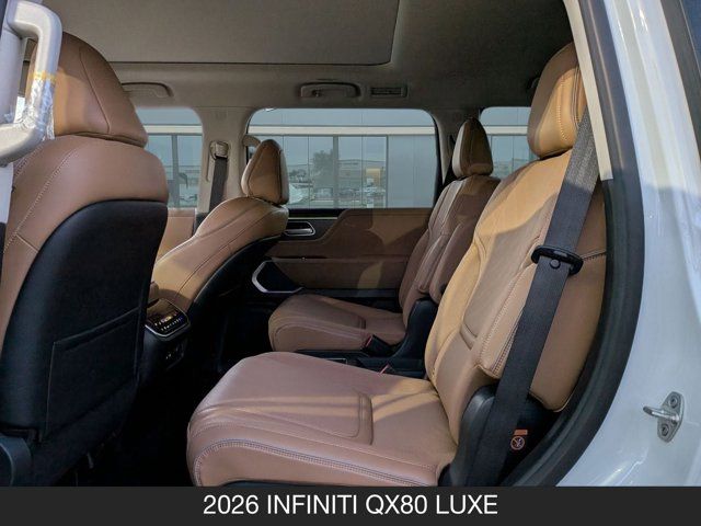 2026 INFINITI QX80 LUXE 2026 INFINITI QX80 LUXE