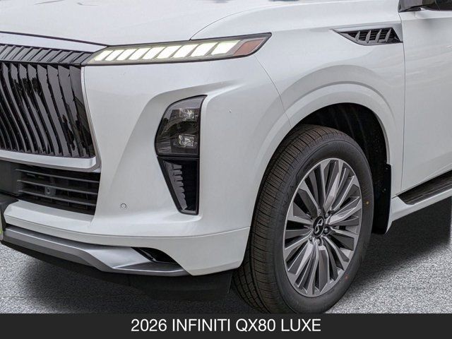 2026 INFINITI QX80 LUXE 2026 INFINITI QX80 LUXE