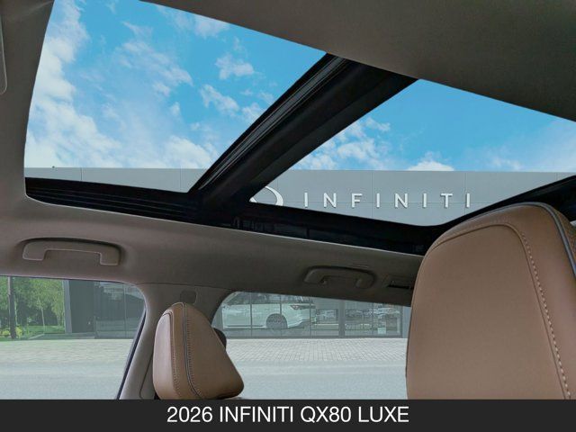 2026 INFINITI QX80 LUXE 2026 INFINITI QX80 LUXE